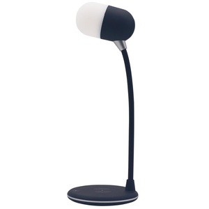 Modern Office Decorative Reading LED Touch Light + Bluetooth Speaker + Wireless Charging  Table Lamp