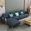 Modern style home furniture set fabric Online factory wholesale sofa new hot sale living room sofa with solid wood frame