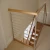 Import Modern Wood Balustrades Cable Stainless Steel Railings Indoor/outdoor Railing Apartment Stair Railings Handrail Customized DBM from China