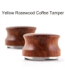 MOJAE  Coffee and Tea Tools Yellow Rosewood Adjustable Coffee Tamper