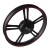 Import Motorcycle electric vehicle aluminum wheel 18 inch 2.5 wide 110 drum brake front wheel factory wholesale from China