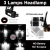 Import Multi Function High Powerful Waterproof LED Headlamp Led Waterproof Flashlight For Hunting Fishing/headlamp from China