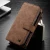 Import Multi-function zipper business leather case mobile phone Detachable case split flip card wallet for iphone Samsung from China