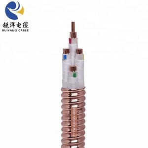 Multicore Copper Core Anti Corrosion PVC Sheath Mineral Insulated Electrical Cable Price Per Meter