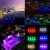 Import Munnufacturer 6/8/12 x Pods 12V/24V IP67 Music Bluetooth Mini 9W RGB rock lights led offroad car led rock light For Jeep from China