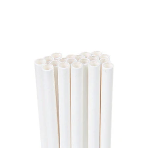 [MY Straw] HIGH Quality Made in Korea 12mm Eco-Friendly White Paper Drinking Tube Straws Supplier