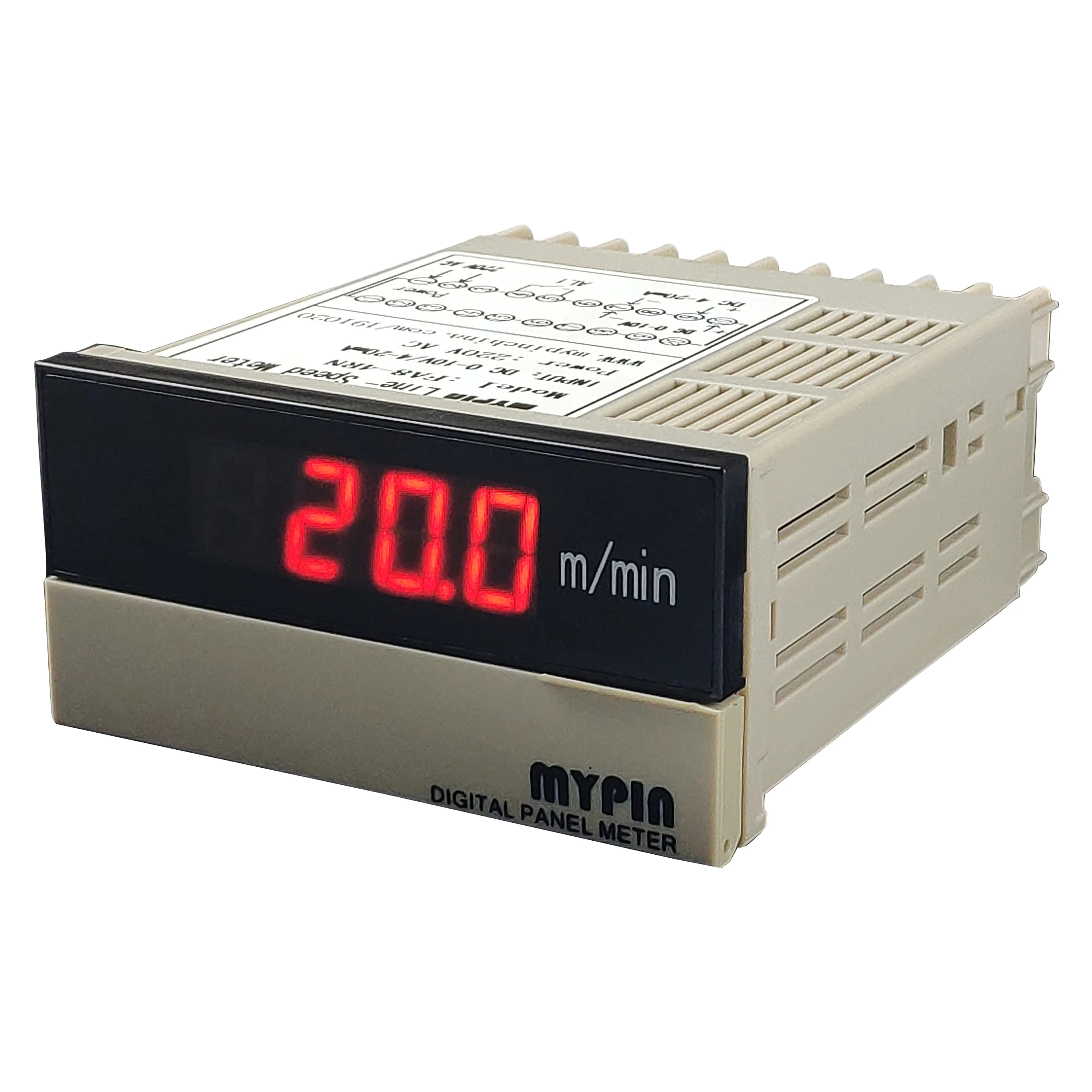 MYPIN (FA8-4IRRB) 4 Digits Frequency//RPM/HZ Meter/Tacho Counter meter (MYPIN)