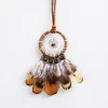 Natural Mini Brown Wind Chimes Stone Detail Dreamcatchers