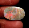 Natural oval shape fire loose Australian Opal cabochon gemstone /Natural Ethiopian Opal Plain Round Shape loose gemstone multi-f