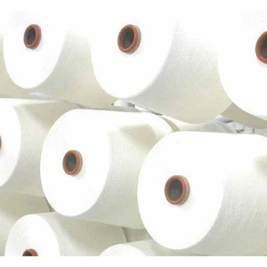 Ne 100/2 Cotton Combed Gassed Mercerized yarn raw white on cones