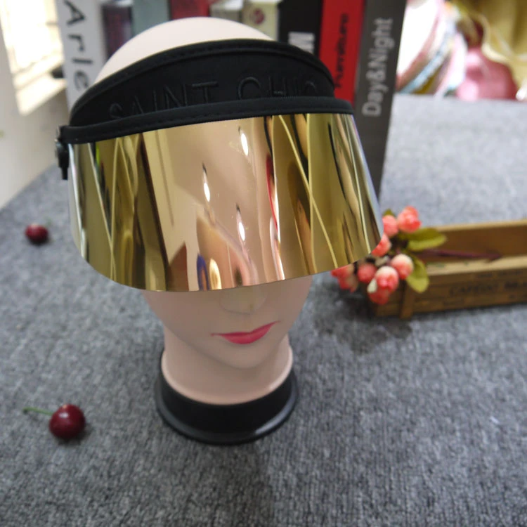 Neoprene UV Protection Plastic Sun Hat PC sun visor cap
