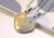 Import New accessories, South Korea version of split heart key pendant, titanium steel couple pendant YSS793 from China