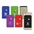 Import New Adhesive 2 in 1 Silicone phone card holder wallet with Snap Pocket from China