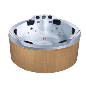 New Arrival bathtub whirlpool embedded bath tub for adults folding bathtub round freestanding bath for hotel villa