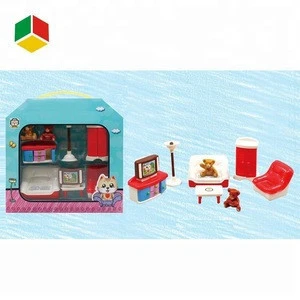 New Arrival Mini Educational Baby Doll Plastic Furniture Toys