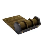New arrival vintage design handmade custom roll travel watch packaging box watch case