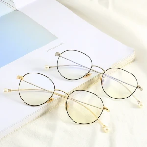 New Arrivals Good quality beautiful gold metal frames arms and bridge italy design optical eyeglasses frames