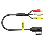 new AUDI Q3 2012+ Series AMI MMI 4F0051510N RCA Phono Audio Video Cable