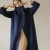 Import New autumn and winter hidden belt double wool coat womens stand-up collar long wool coat from China
