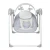 Import New-born Deluxe Foldable Baby Bouncer cradle Swing Chair with Soothing Music and Toys, suitable from birth (TY008-1) from China