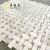 Import New Collocation Calacatta Marble Mix Glod Metal Mosaic Floor Tile from China