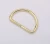 Import New coming gold stainless steel trendy style original d ring buckle from China