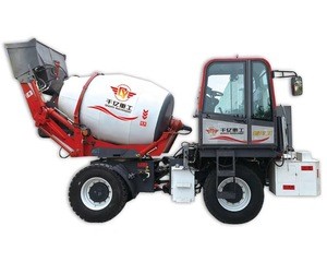 New condition self-loading concrete mixer truck for sale