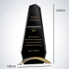 new design acrylic black Crystal awards and trophies