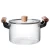 Import New Design Clear High Borosilicate Heat Resistant Glass Cookware Cooking Pot with Handle from China