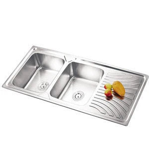New design kitchen sink double bowl,undermount stainless steel sink