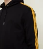 New Design Solid Color  Pullover Warm Wholesale 350g xxxxl Black  Men Custom Hoodie