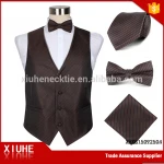 New design waistcoat mens dress clothes waistcoats and cravat