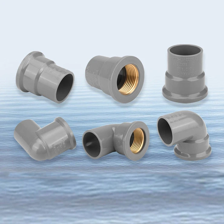 New Factory Supply pvc pipe fitting copper reducing female thread 90 degree elbow