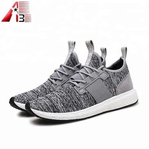 New fashion breathable mesh fabric sport jogging shoes for man