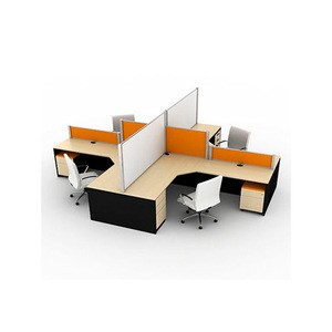 New Fashional Office Desk Work Group Double Sided Office Desk