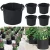Import New felt fabric outdoor garden flower grow bag 3 galon fabric  pot from China
