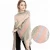 Import New large fashionable acrylic scarf winter handmade knitted scarfd poncho shawls for women from China