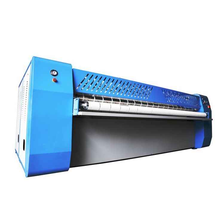 New model reasonable price steam heated flat work ironer garment pressing machine fabric ironing machine