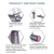 Import New model wireless rechargeable cordless air brush airbrush from China