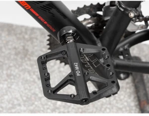New Mountain Bike MTB Pedals BMX Bicycle Flat Platform Pedals Nylon Fiber Cycling Fixed Gear Ultralight Pedals