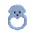 Import new natural rubber animal puppy ring shape baby teether food grade silicone modern baby water teether from China