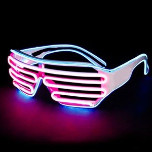 New product Light Up Shades Shutter Sunglasses For EL Product