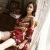 Import new product Summer 2019 womens suspender shorts gown three-piece set ice silk pyjamas sexy lace lace home wear from China