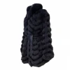 New product Winter women coat hot sale fabric reversible real fox fur plus size fur coats