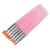Import new style 7Pcs Nail Art Brushes Gel Polish Flat Top Nail Gel Brushes Set from China