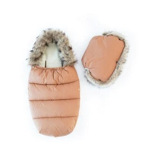 New Style Weather Warmer Zipper Bottom Baby Sleeping Bag Winter outdoor Footmuff