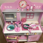 Newest design top quality European-style kitchenette educational toys wooden toys eeducational kids toys