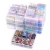 Import Newest high quality nail art foil 10 sets of Colorful laser star stickers nail transfer foil Popular Colorful Star Pattern Nail from China