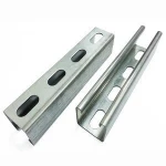 Nice zinc cover galvanized c channel steel dimensions 41mm 21mm 25mm strut channels from China channel mill