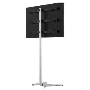 Nine screen Rotatable Adjustable height lift Computer monitor tv mount floor stand holder for 18&quot;-26&quot; size